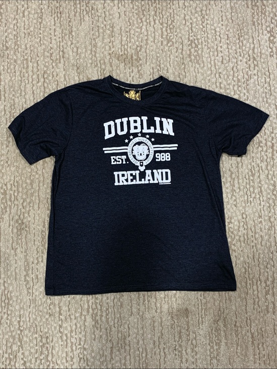 IRISH CONNEXXION Other - Dublin Ireland Graphic Tee in Navy with White Print (389)